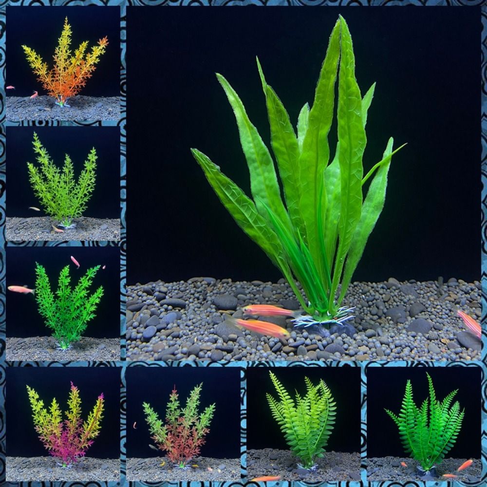 Planted Aquarium Bowl - Acquario ornamento pianta acquario decorazioni artificiali