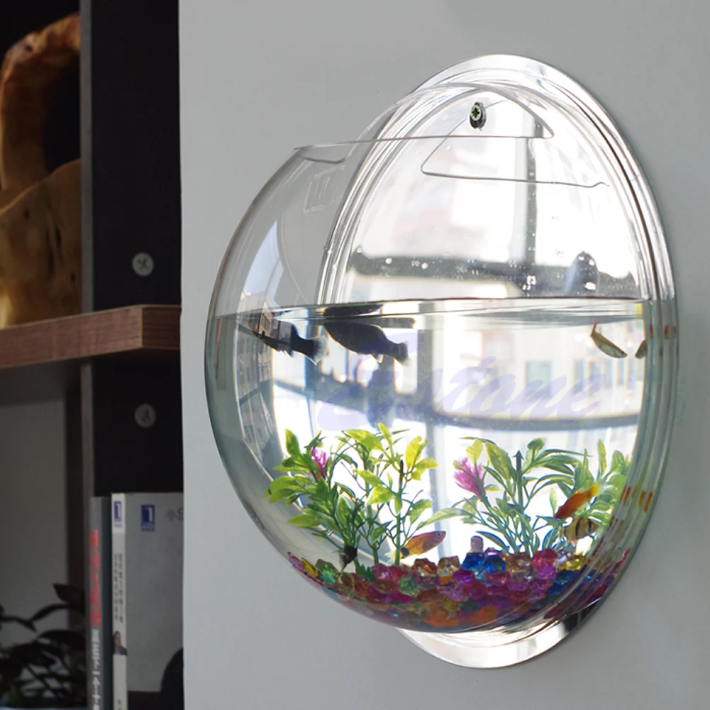 Planted Aquarium Bowl - Ciotola per pesci in acrilico montata