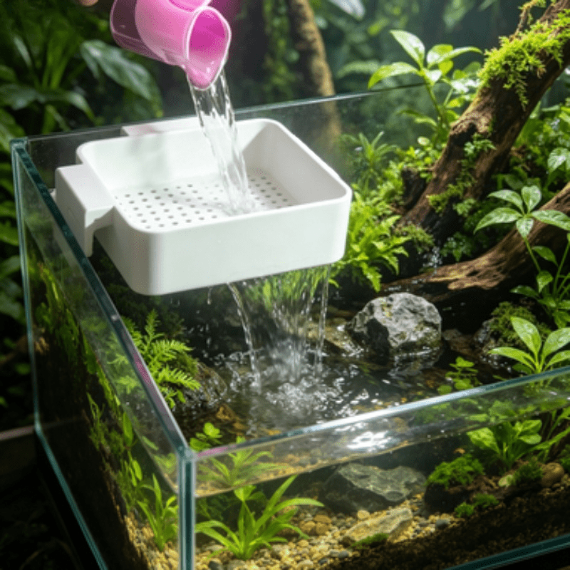 Planted Aquarium With Sand - Diffusore di Flusso d'Acqua per Acquario,