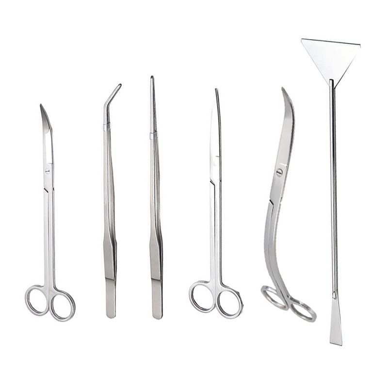 Planted Aquarium Maintenance Kit - Strumenti per forbici per acquari Pinzette