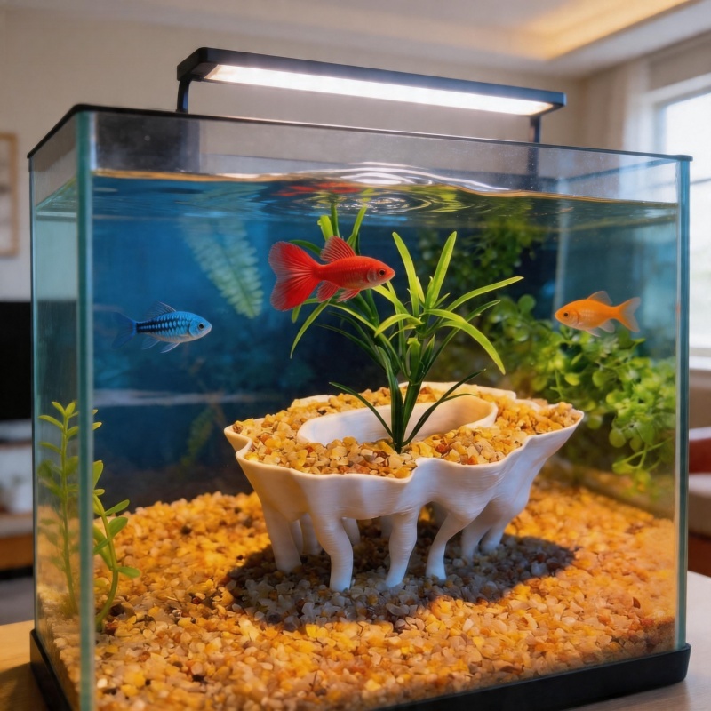Aquarium Planted Soil - Piante per acquario stampate in 3D