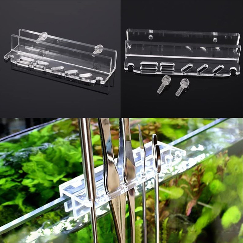Planted Aquarium Maintenance Kit - Supporto in acrilico per rack di