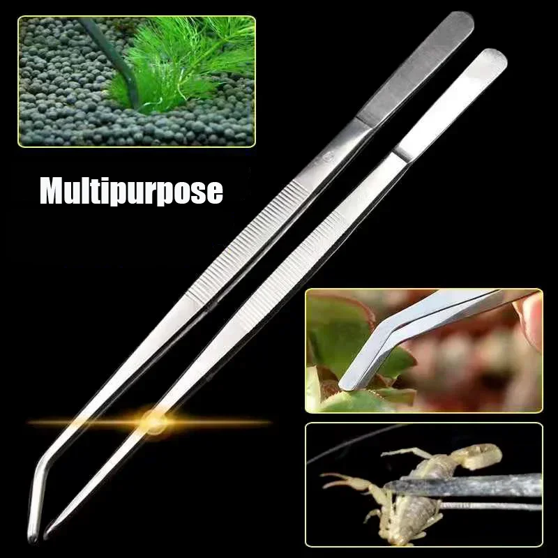 Pinzette in acciaio inossidabi - Planted Aquarium Maintenance Kit recensione e prezzo