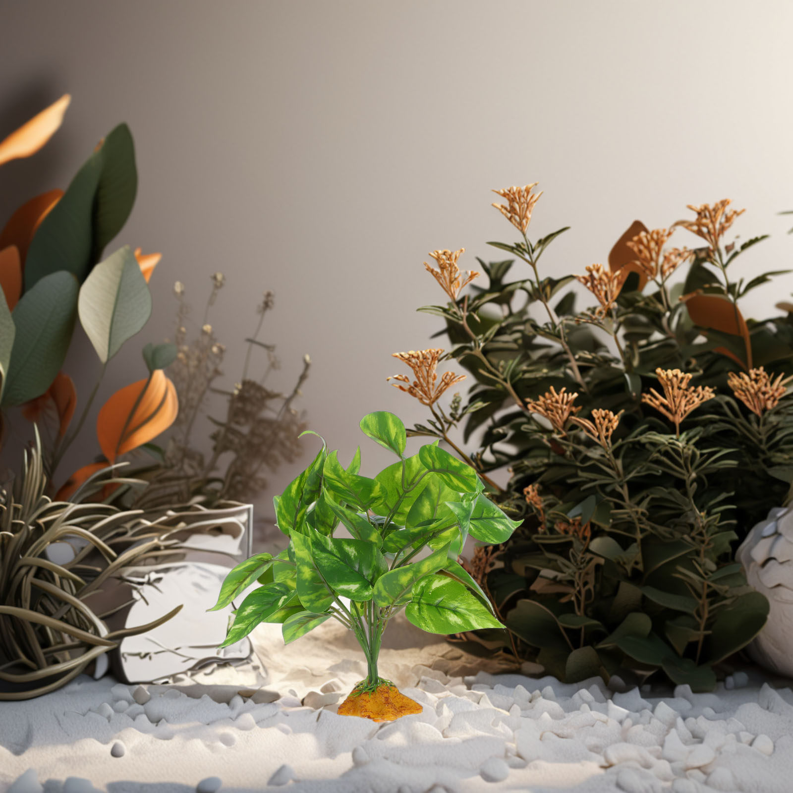 Piante Artificiali Realistiche - Planted Aquarium Bowl recensione e prezzo