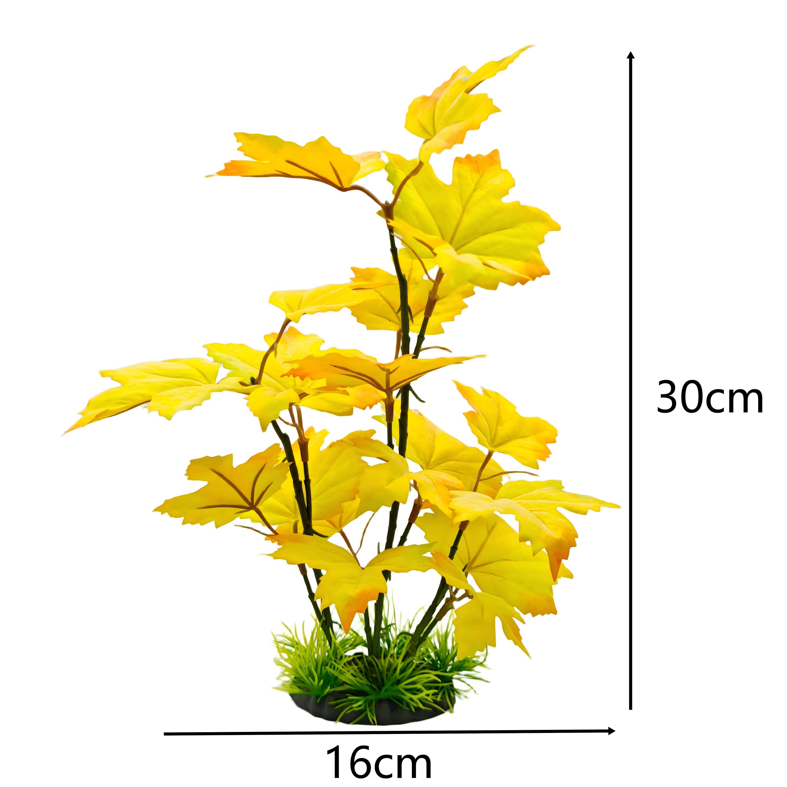 Foglie Artificiali 30cm per Ac - Aquarium Plant Yellowing recensione e prezzo