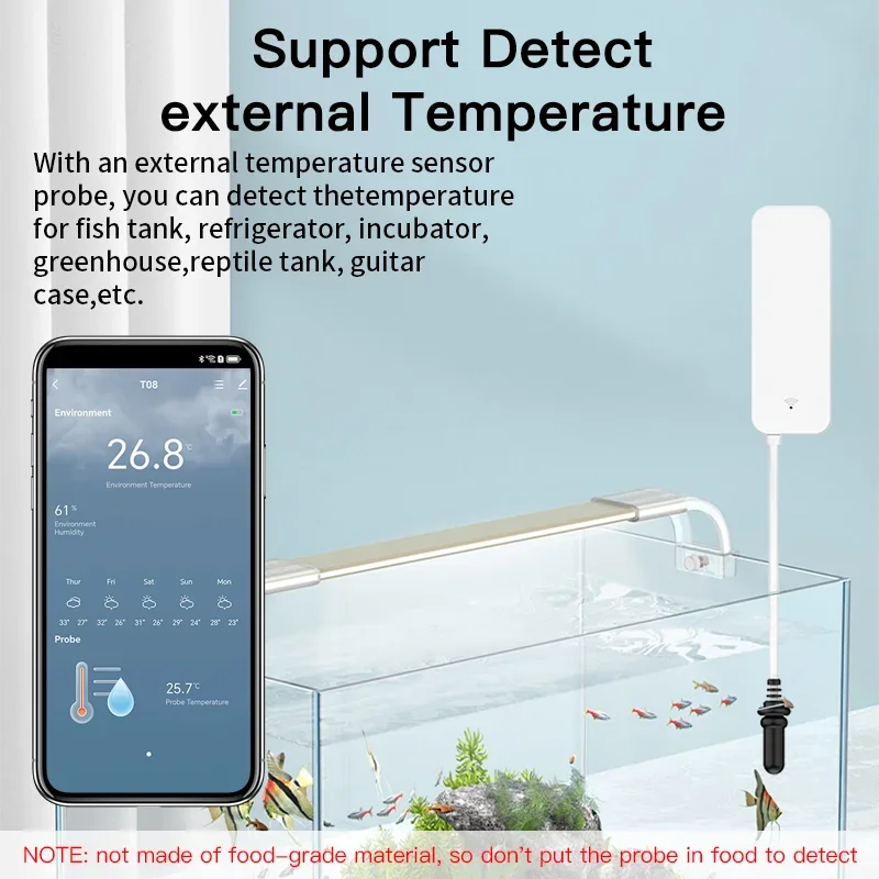 Sensore di umidità della tempe - Planted Aquarium Supplies recensione e prezzo