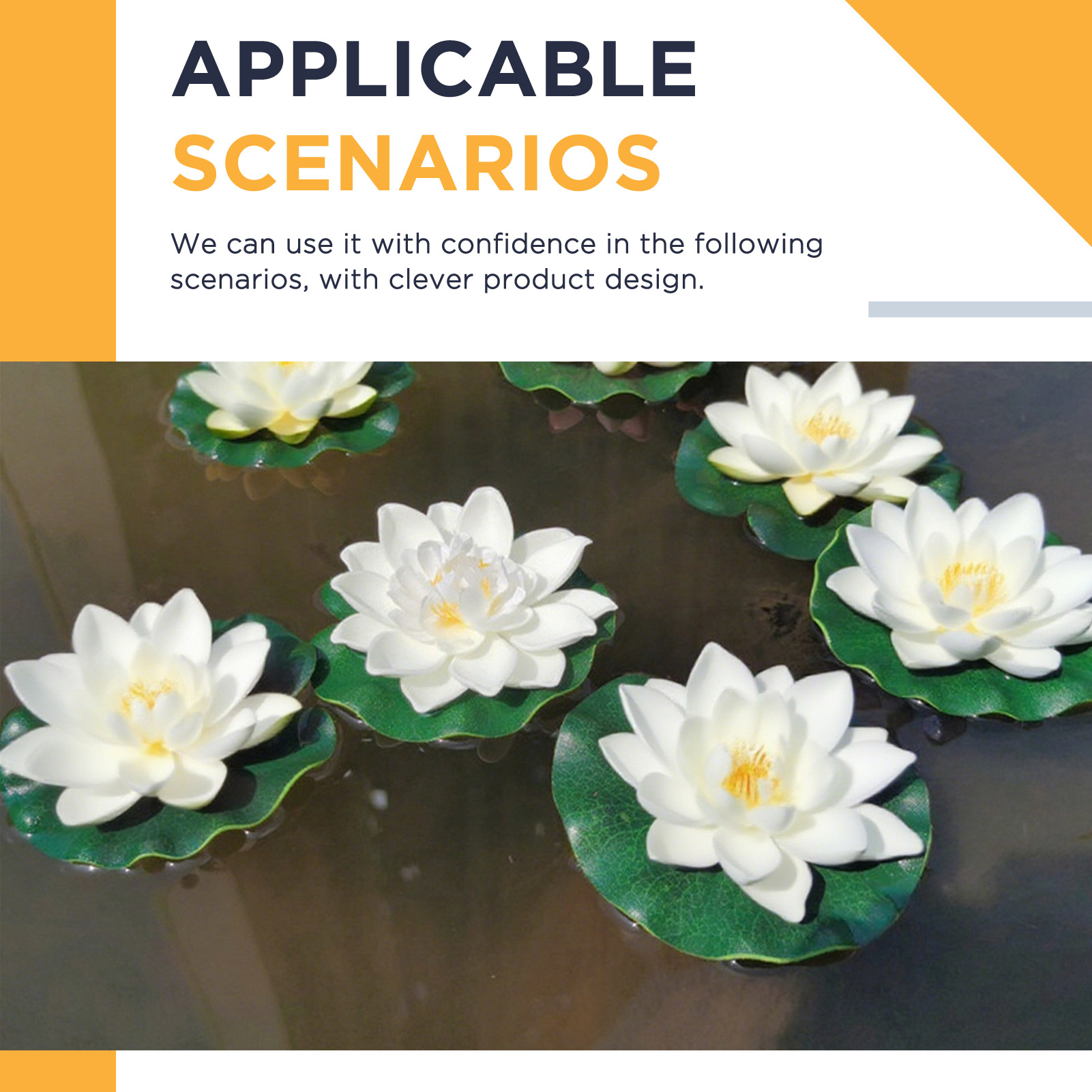 Set di 5 Fiori di Loto Artific - Planted Aquarium Bowl recensione e prezzo