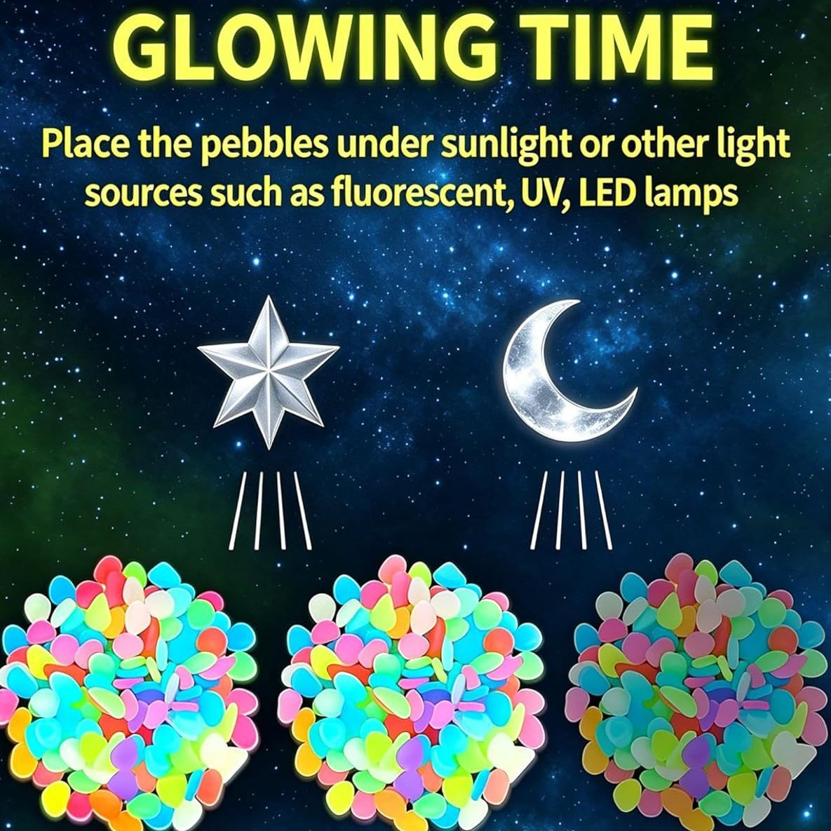 Ciottoli luminosi colorati che - Aquarium Planted Fish recensione e prezzo