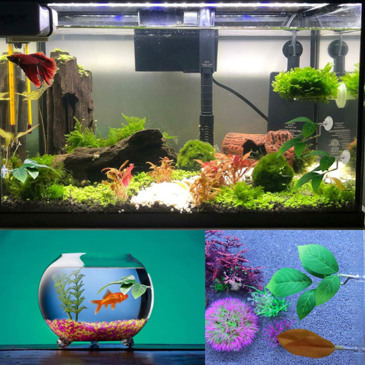 1 Amaca per Pesci Betta, Decor - Aquarium Plant Design recensione e prezzo
