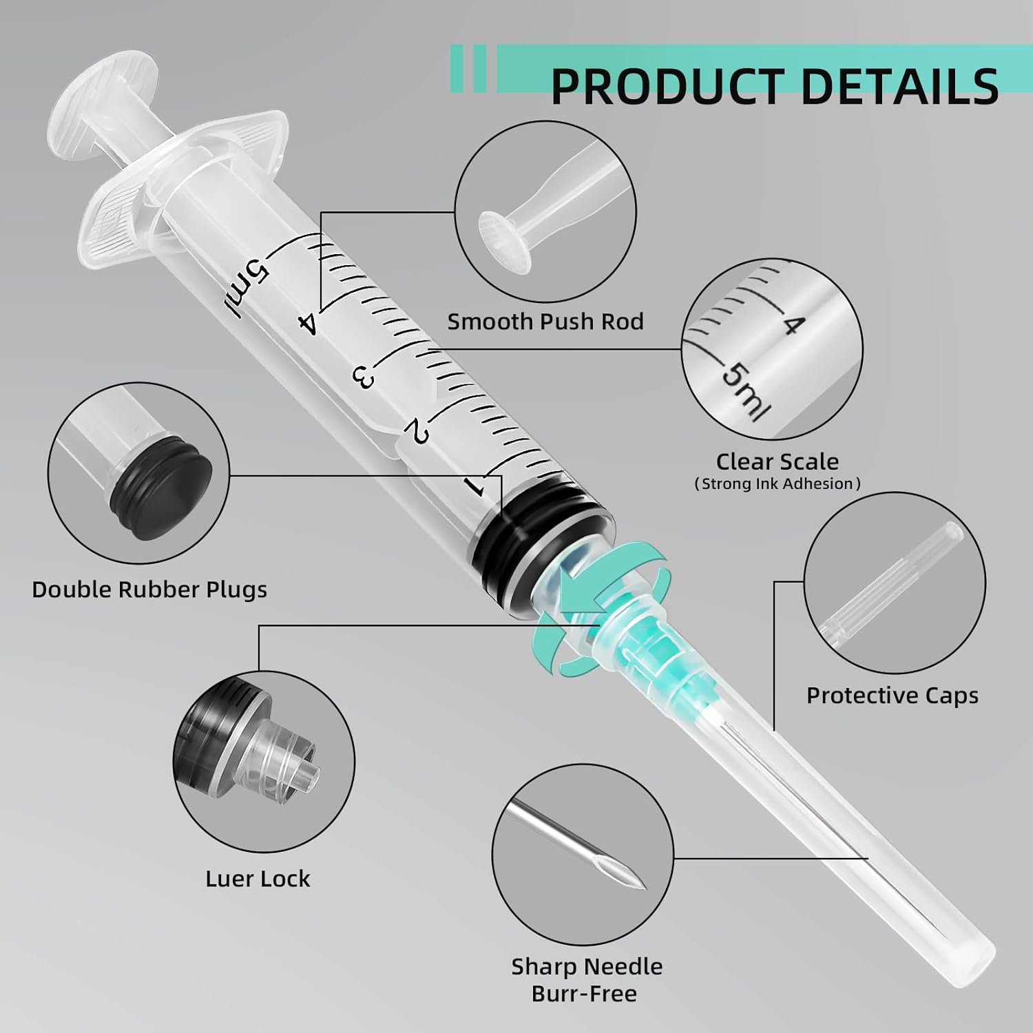 Siringa Luer Lock da 5 ml, ada - Planted Aquarium Supplies recensione e prezzo