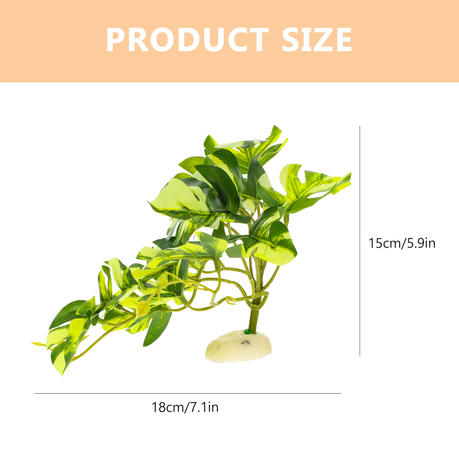 Pianta di Monstera Realistica  - Aquarium Planted Fish recensione e prezzo