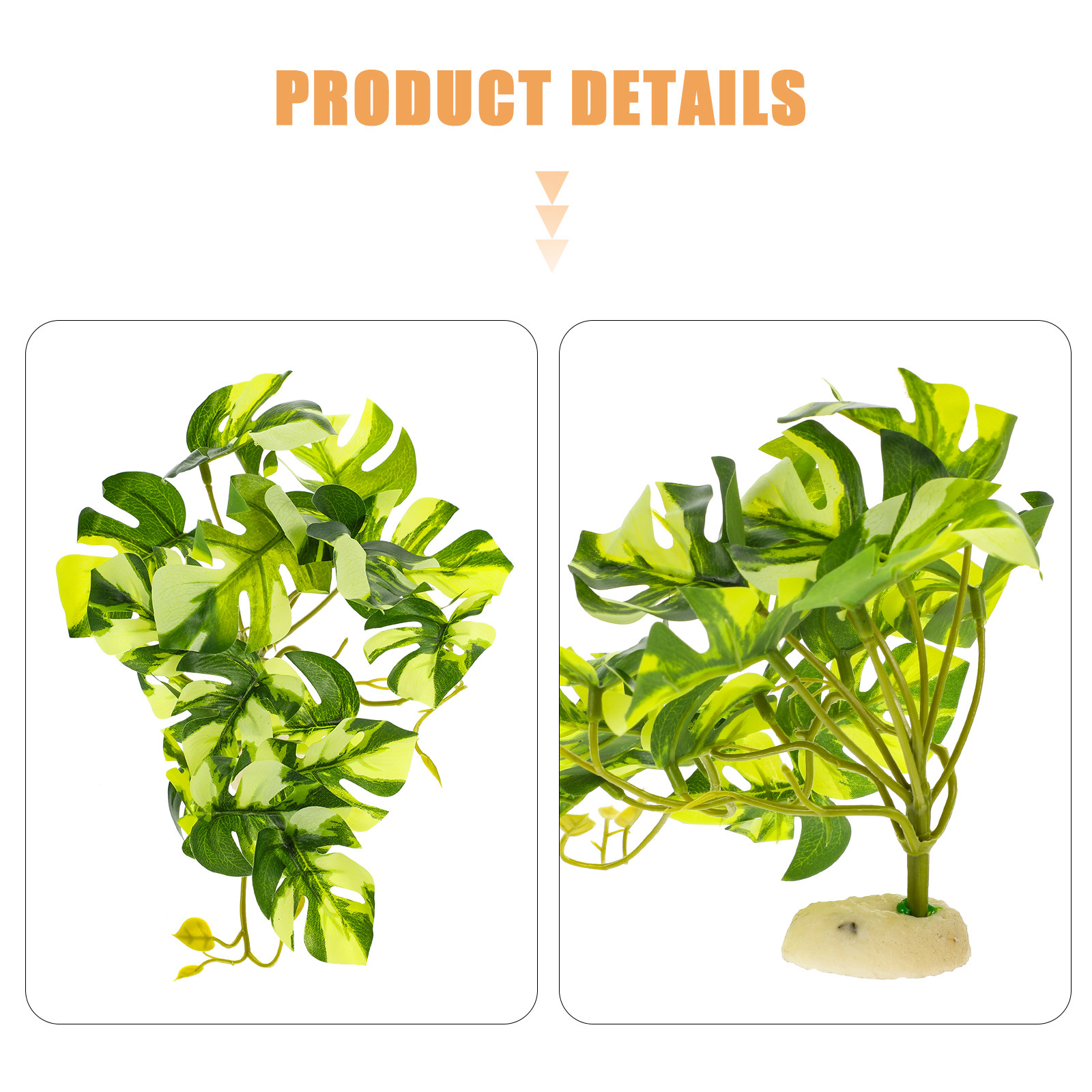 Pianta di Monstera Realistica  - Aquarium Planted Fish recensione e prezzo