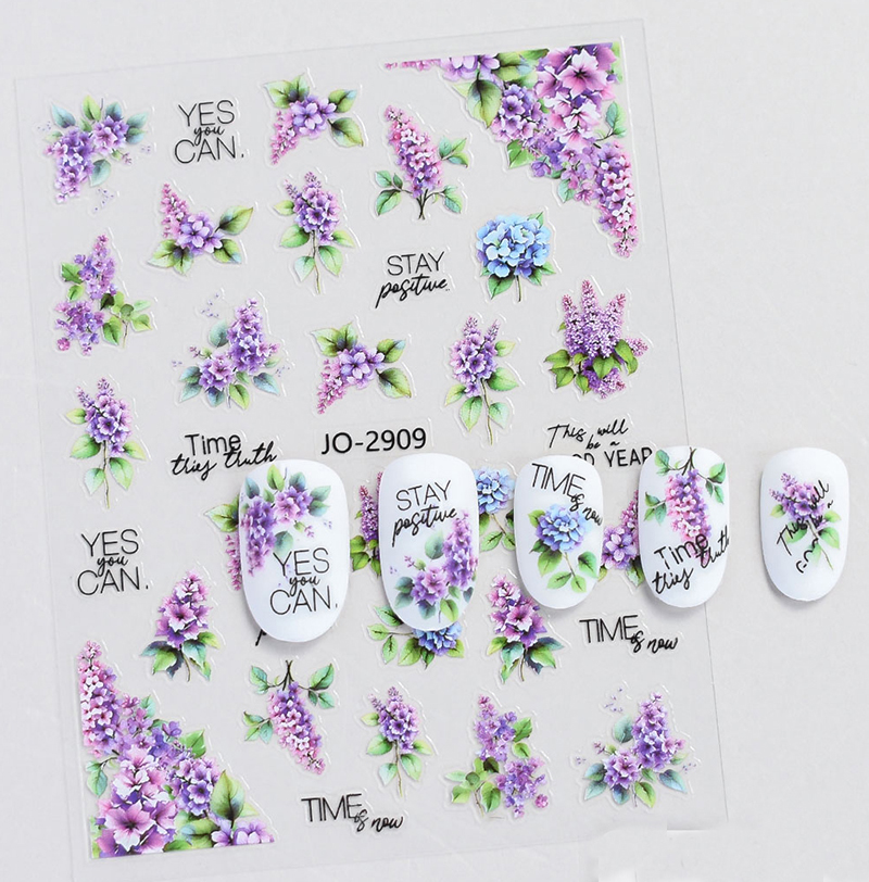 Decalcomanie per nail art 3d V - Tissue Culture Plant recensione e prezzo