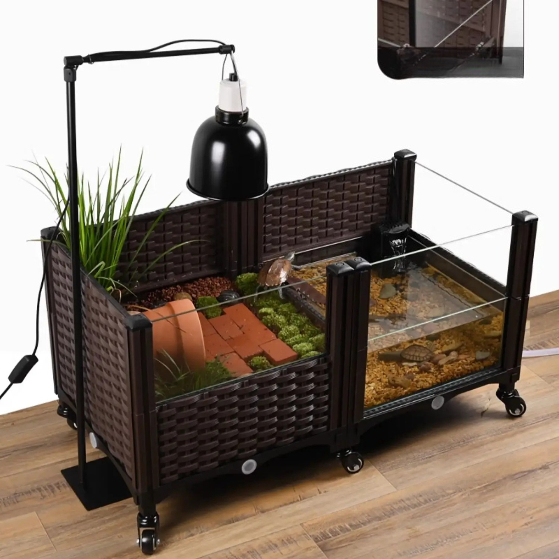 Carro armato Eco Tartaruga con - Aquarium Plant Yellowing recensione e prezzo