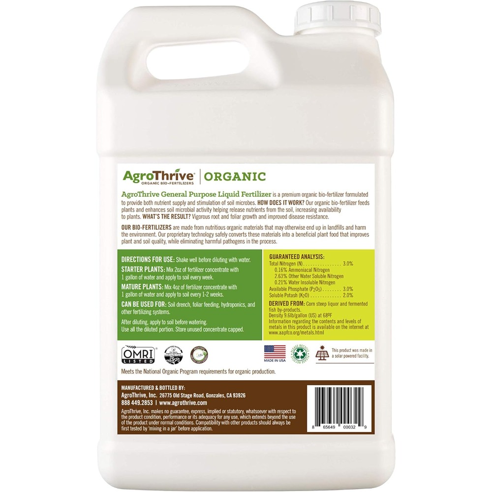 AgroThrive Fertilizzante Liqui - Liquid Fertilizer All In recensione e prezzo