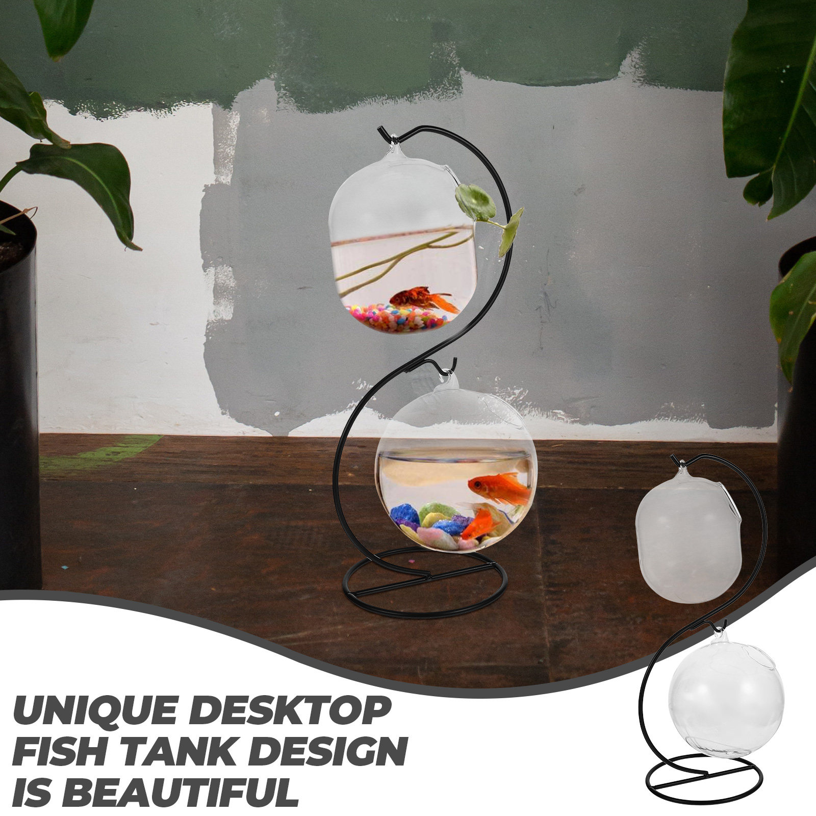 Acquario da tavolo trasparente - Aquarium Planted Fish recensione e prezzo